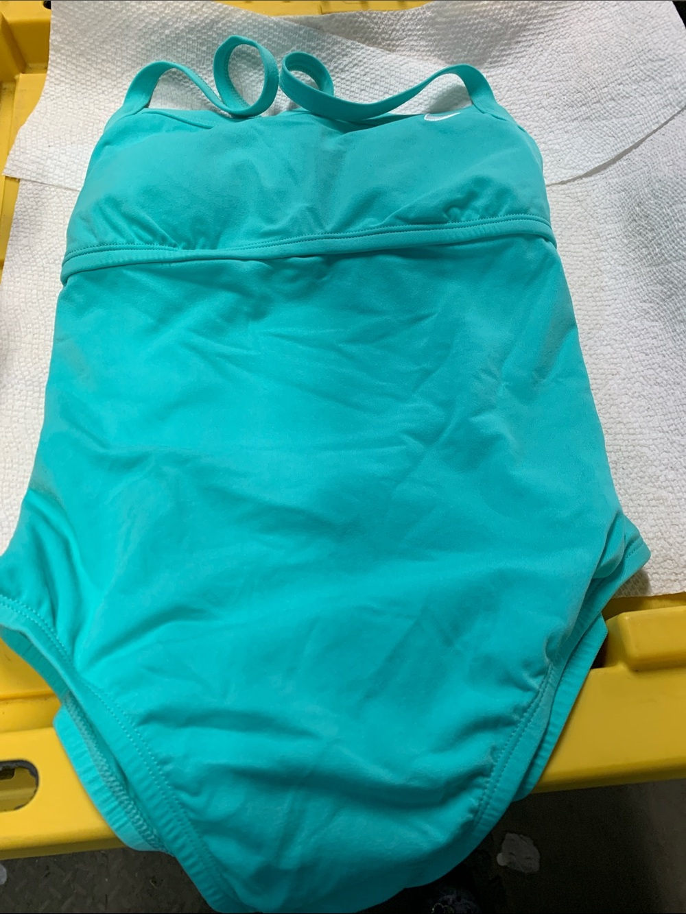 Turquoise Size Small Nike  One-Piece Swimsuit